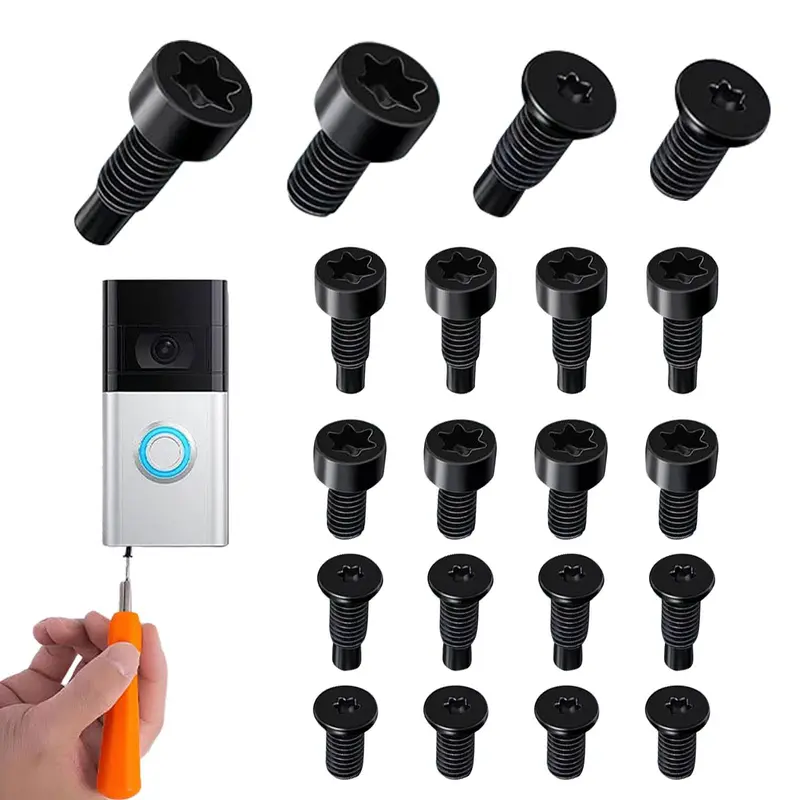 Ring Doorbell Screws Replacement Security Screws, Spare Screws for Ring Doorbells Accessories Compatible with Video Door Bell Smart Doorbell 7