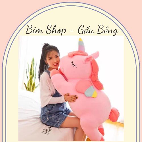 gấu bông kì lân hồng thú nhồi bông con ngựa pony Thú Bông Toy Đồ Chơi