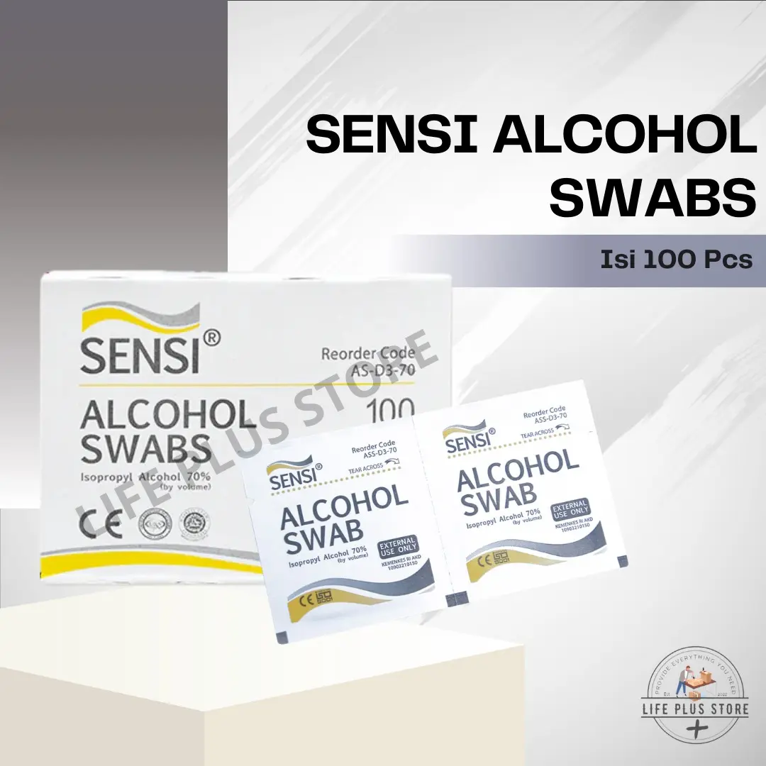 Tissue Alkohol / Alcohol Swabs / Alkohol Swab Sensi
