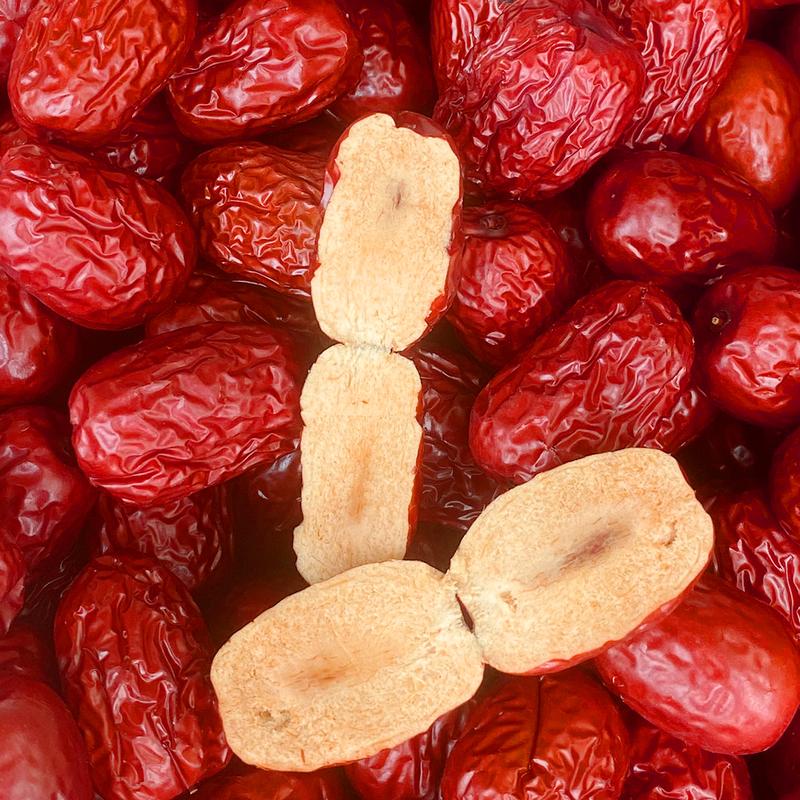 KOC - 1 kg Táo đỏ Nhược Khương size Trung 200-220 quả/kg khô tự nhiên không chất bảo quản nhập khẩu chính ngạch