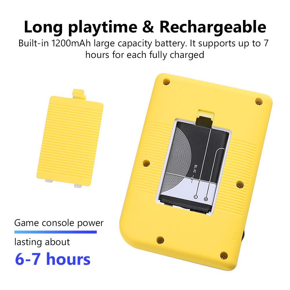 500 Games In One Portable Mini Electronic Video Game Player Kids Electronic Game Toy For Children Handheld Game Console Adjustab - Image 2