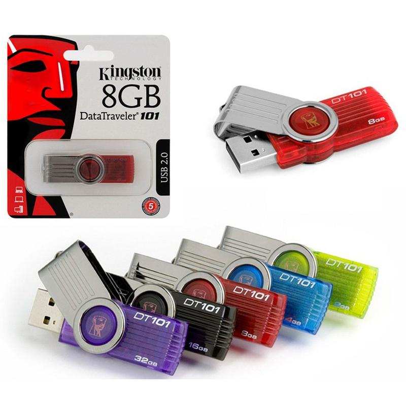  USB 2.0 Kingston 101 Copy L1 2GB  4GB  8GB  16GB  32GB  64GB  128GB. NL 