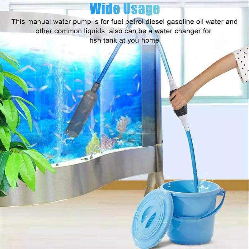 Product Introduction of 1PC Car Emergency Fuel Extractor Universal Siphon Hose Pressurised Manual Self-priming Fuel Pump Car Engine Fuel Accessories 43