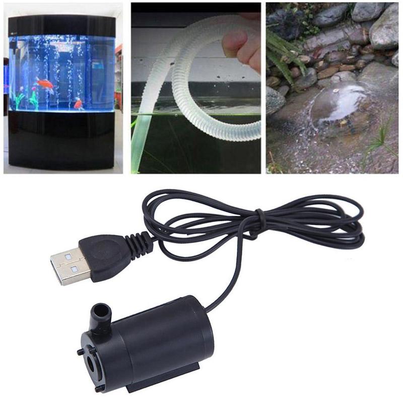 Product Introduction of 1pcs Submersible Water Pump Silent USB Water Pump 3L/min Micro Water Pump For Household Aquarium 21