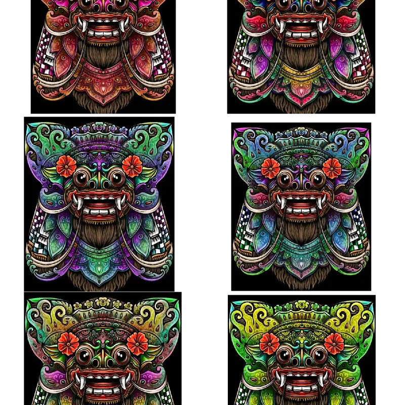 layangan celepuk barong knock downt bali 3