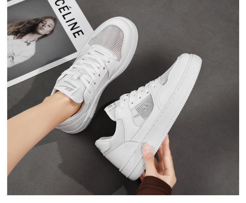 Product Introduction of Warrior Flagship Store 2024 Authentic Couple Summer Style National Trend Hollow Breathable Trendy Casual Sports Versatile Sneakers 21