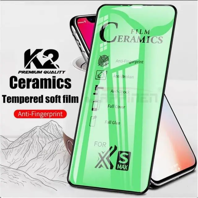 Tempered Glass Ceramics FIlm Full Cover Screen Protector For All Type Layar