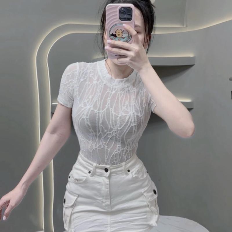 Áo thiết kế cổ tròn basic sang trọng nhà Linh ZENA_ A 658 2