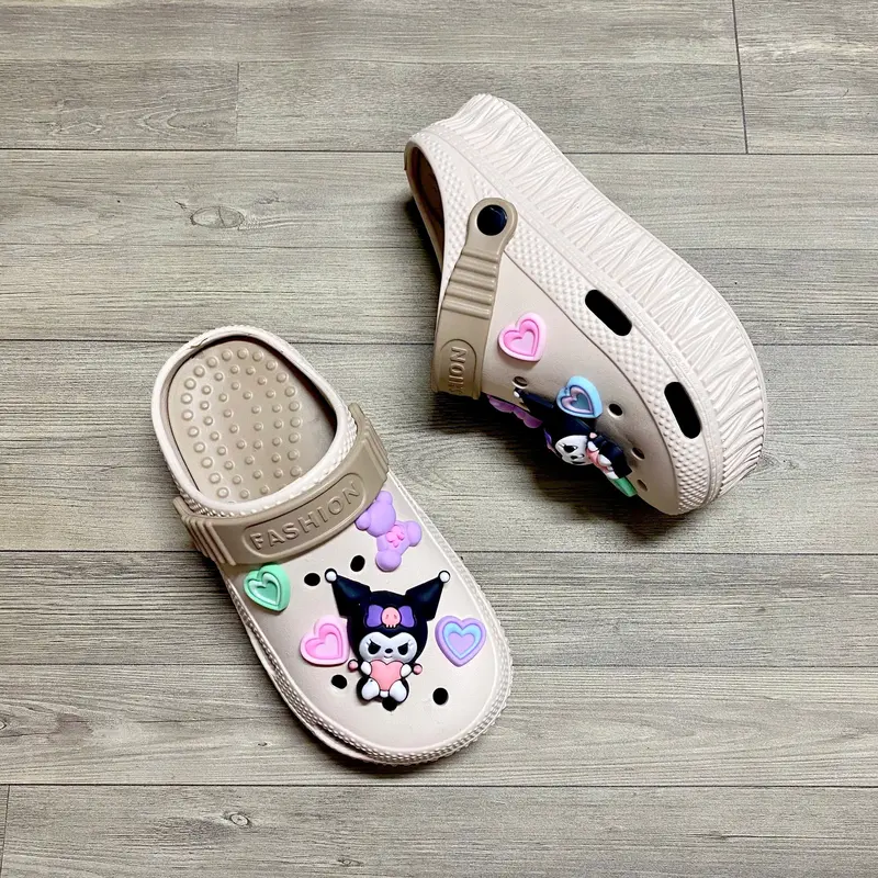 (PHOM NHỎ ĐẶT TĂNG 1 SIZE) Sục cross kuromi mẫu mới phối trái tim cute - TT609 7