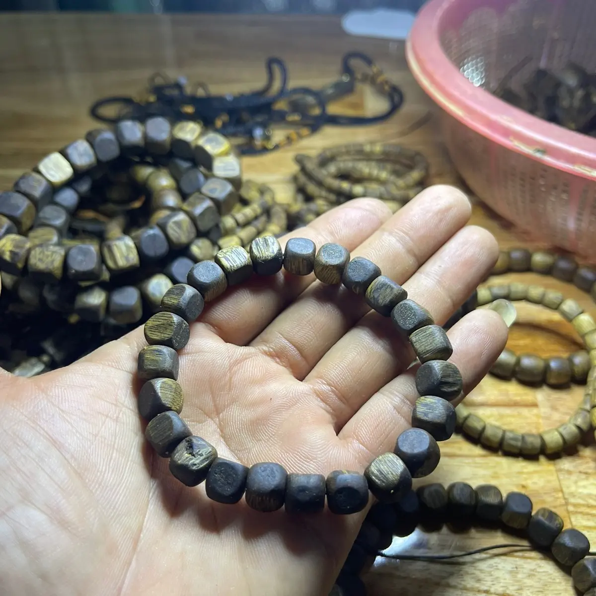 Trầm hương kỳ hải nam hàng xí ngầu 8 li