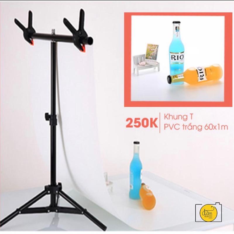  Combo phông nền trắng có kèm khung treo phông 