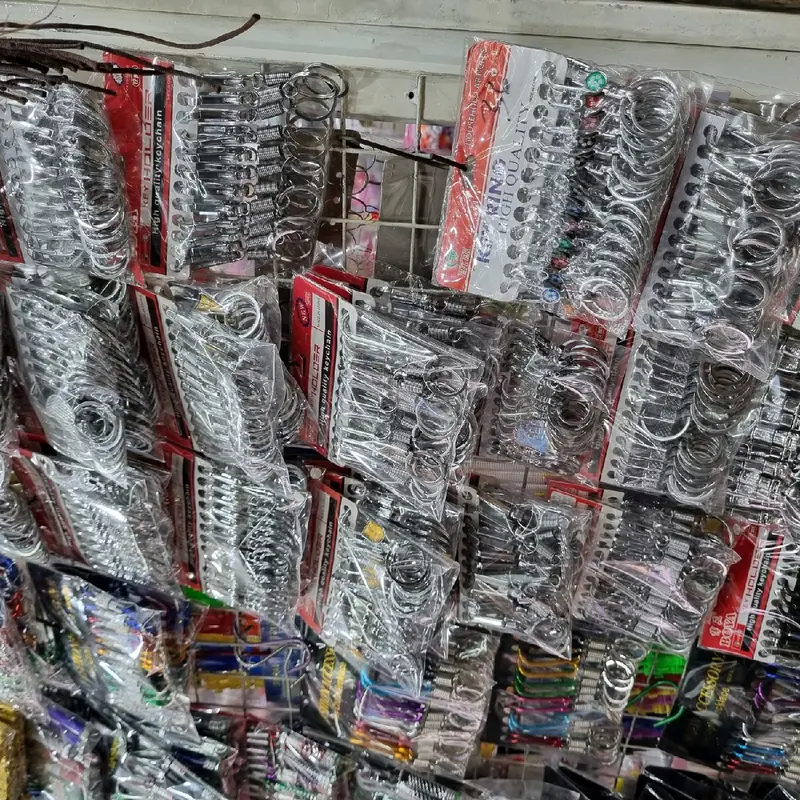 Grosir Gantungan Kunci Ring Per Stainless lusinan isi 12pcs 2