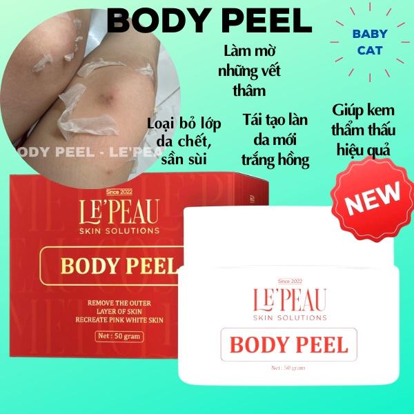( Phiên bản 50gr) Peel nách retinol, peel body trắng da mờ thâm, dưỡng trắng, kem dường ẩm 50gr