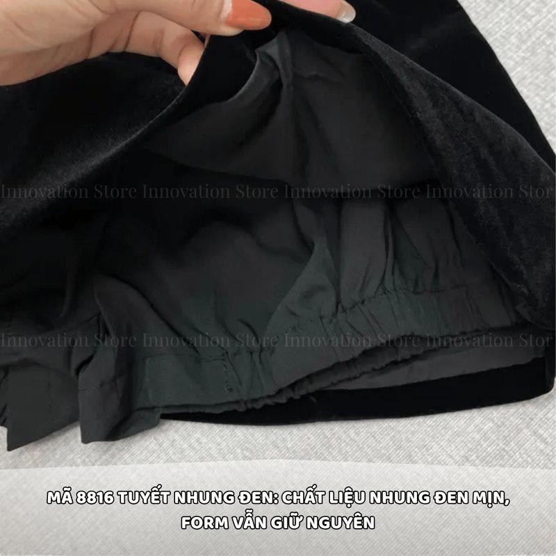 Chân Váy Chữ A Thêu Con Ong Cạp Lưng Cao BIG SIZE Chất Kaki Mềm Cao Cấp TA-88 Nữ Women Kem | BigBuy360 - bigbuy360.vn