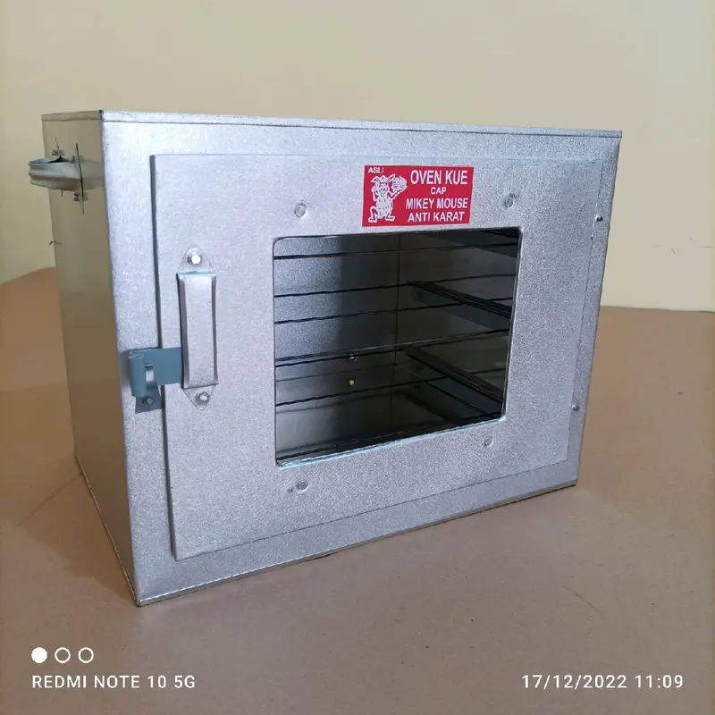 Oven kompor oven tangkring 3 susun oven kue gratis peralatan dan cetakan kue murah lemngakp Kayu Kuning Loyang 2
