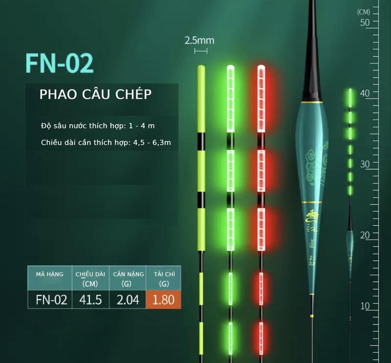 Phao Câu Cá Đổi Màu Tăm To FN Fuwang , Câu Ngày Đêm Đi Câu Bắt Cá Fishing Fish