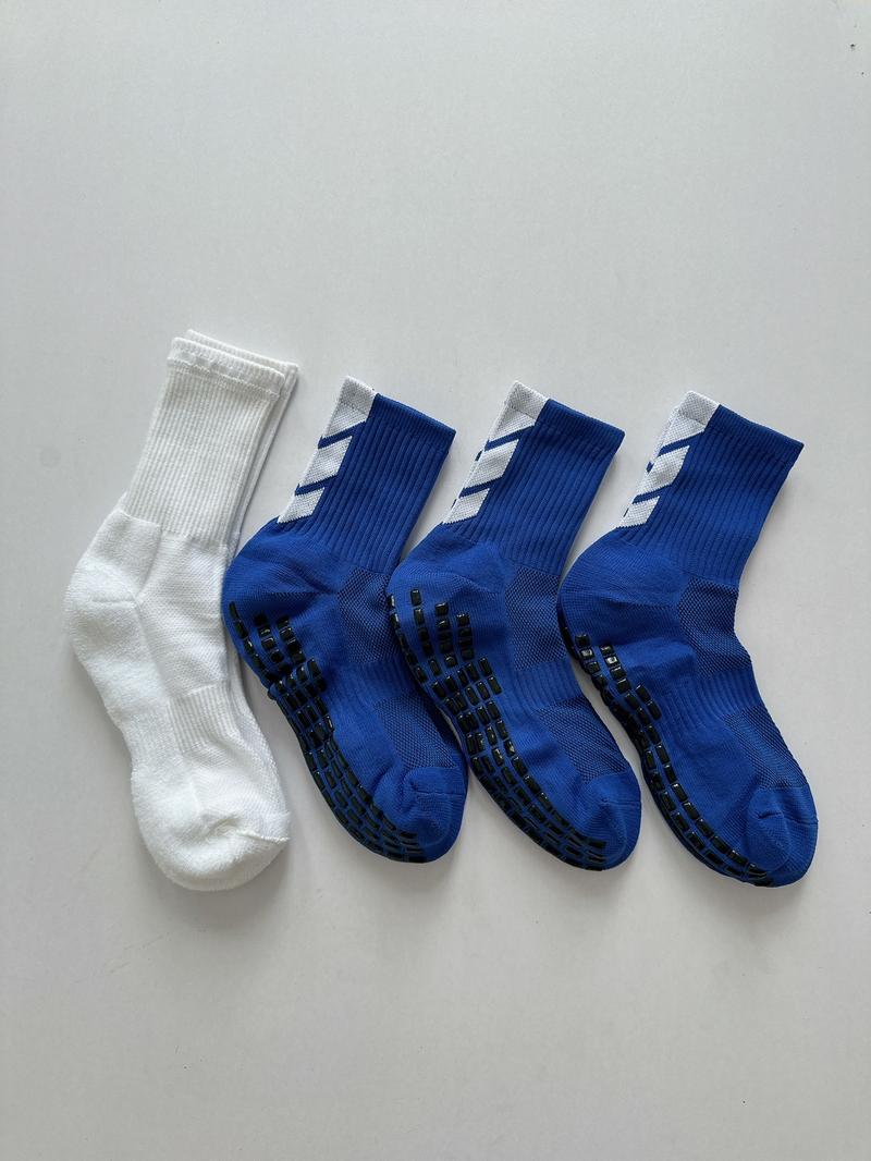 Product Introduction of Combo 3 Đôi Tất Chống Trượt - tặng 1 đôi tất đệm bông lót xù dày . Tất Chống Trơn , Tất Thể Thao Sport 5
