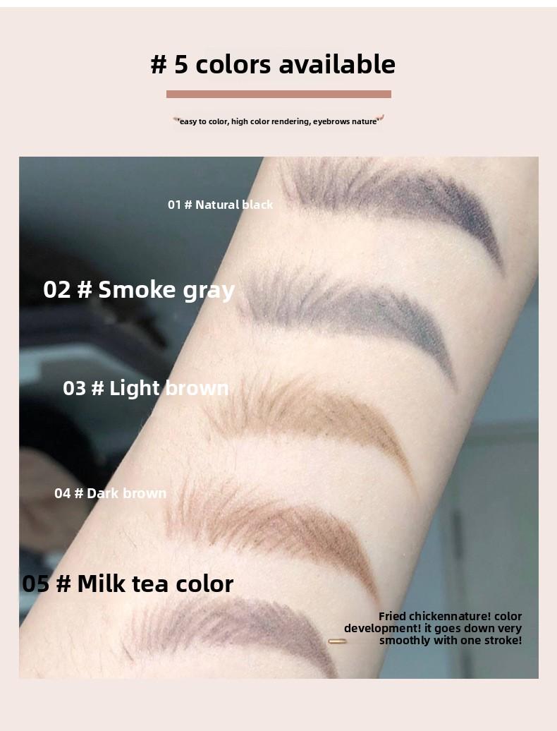 Product Introduction of Helen Beauty New Dual-Head Eyebrow Pencil Waterproof Non-Smudge Genuine Sweat-Proof Long-Lasting Sketch Makeup 2