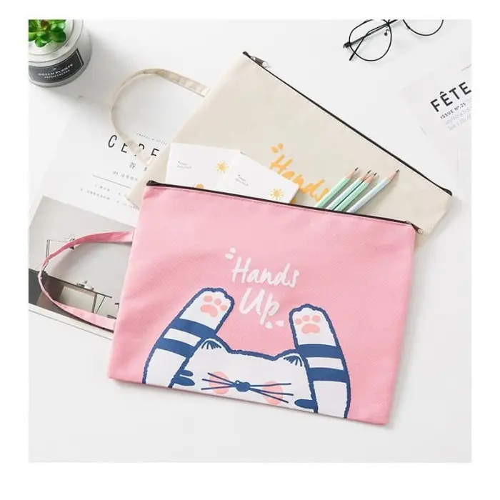 PF15 MAP Hand Up Cat A4 Stationery File Folder 3