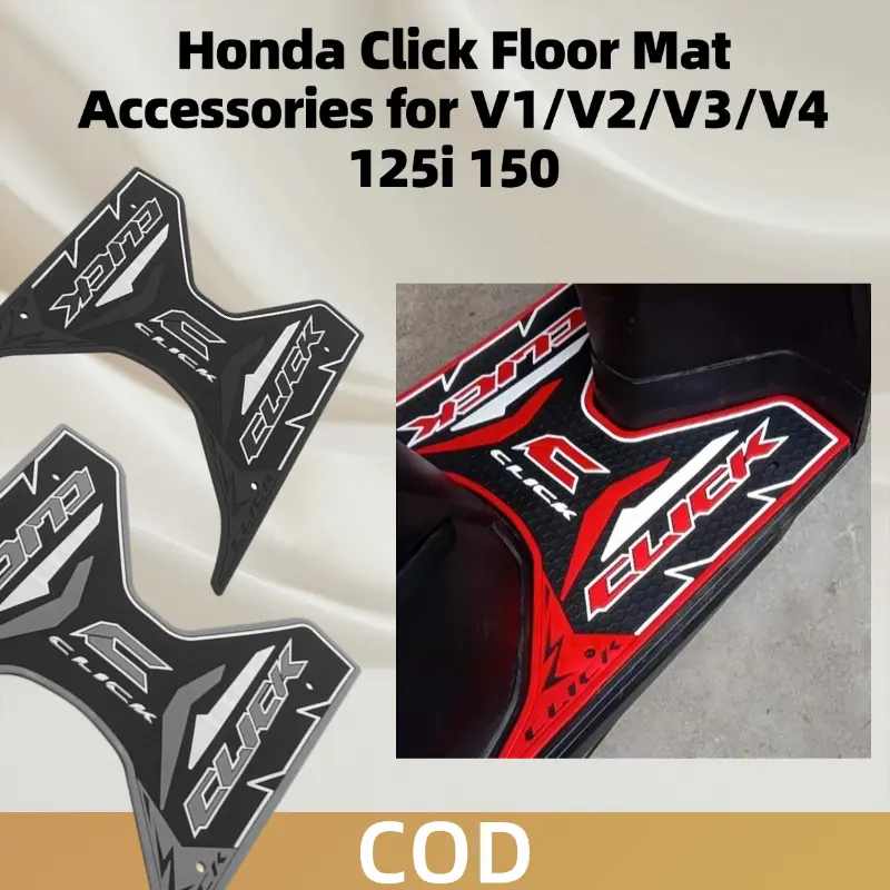  [SULIT FINDS] Honda Beat V3 Solid Rubber Matting Honda Click Motorcycle 