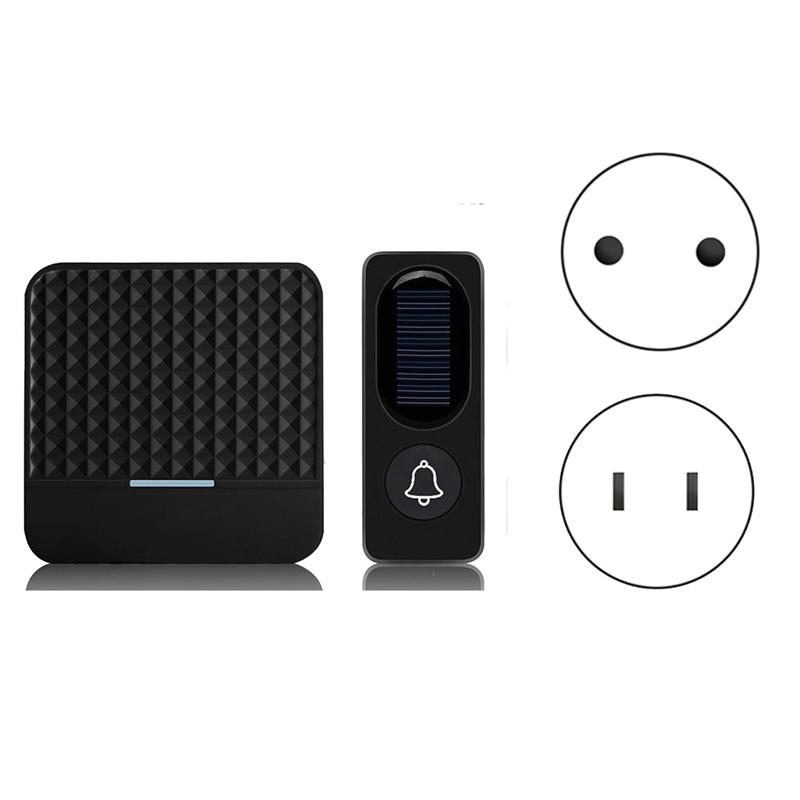 Chuông cửa năng lượng mặt trời không dây, Chống thấm nước IP65, 300M Bộ chuông,…