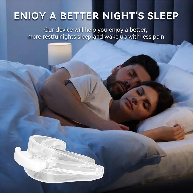 Product Introduction of Anti Snoring Bruxism Mouth Guard Portable Corrective Breathing Positioning Teeth Retainer Sleep Prevention Snoring Health Care 5