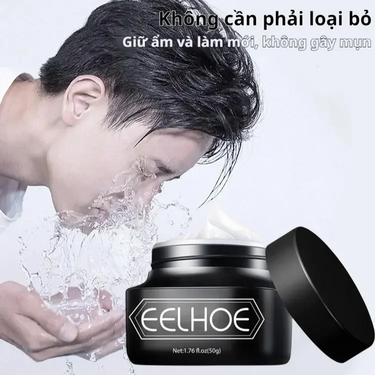 Kem Su Yan Cho Nam, EELHOE, Tươi Mới, Không Nhờn, Che Khuyết Điểm, Lỗ Chân Lông Vô Hình Kem Lười 3