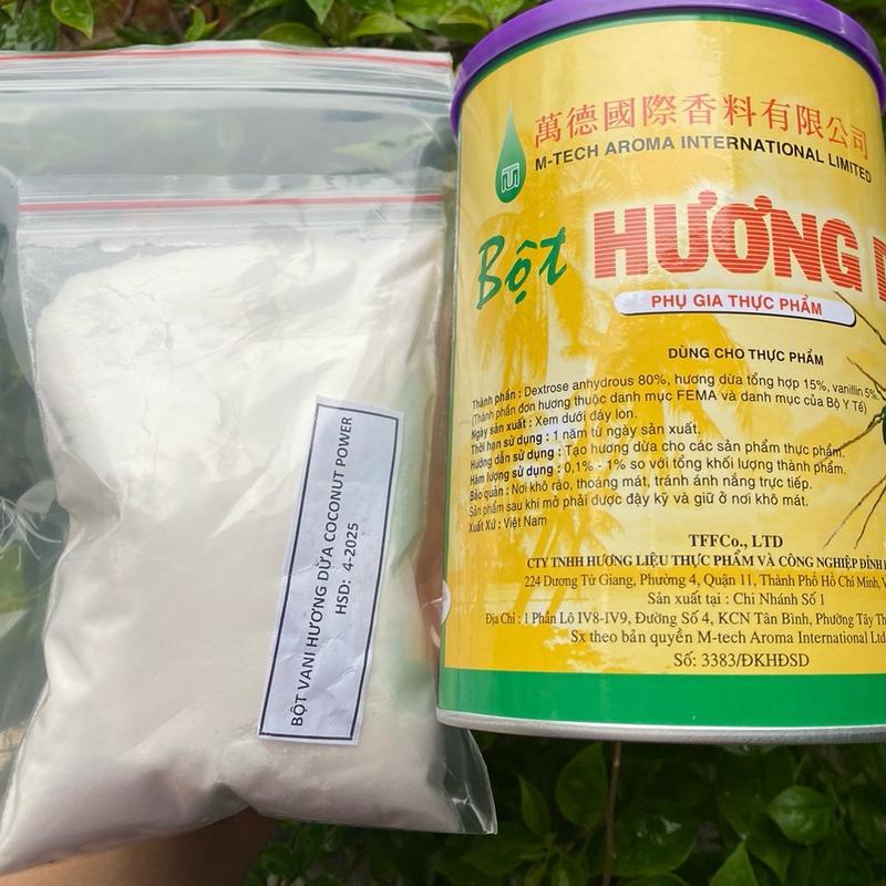  Bột vani Hương Dừa coconut power 500g có tách lẻ 