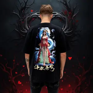 XIAOXIAO - Kaos BTTH Cailin1 / Ratu Medusa1 / Cotton Combed 24s / Baju Donghua / Kaos Donghua / Kaos Distro Nyaman Pendek Pria Motif