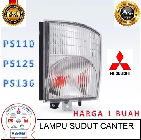 LAMPU SUDUT SEN SEIN BAWAH RETENG RITING SIGNAL LAMP ASSY CORNER LAMP COLT DIESEL CANTER TURBO PS110 PS125 PS136 HDX SHDX HDL EURO4 EURO 4 CANTER FE71 FE74 FE84 0