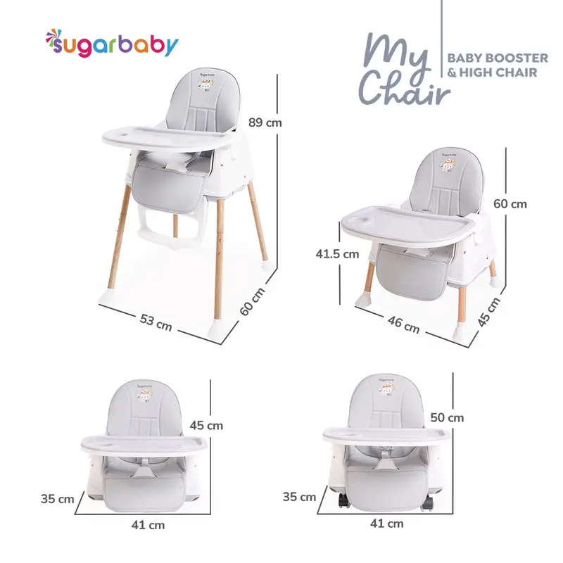 Sugarbaby My Chair (Baby Booster & High Chair) : 6 Growing Stages Empuk Kursi  Bayi baby  chair 2
