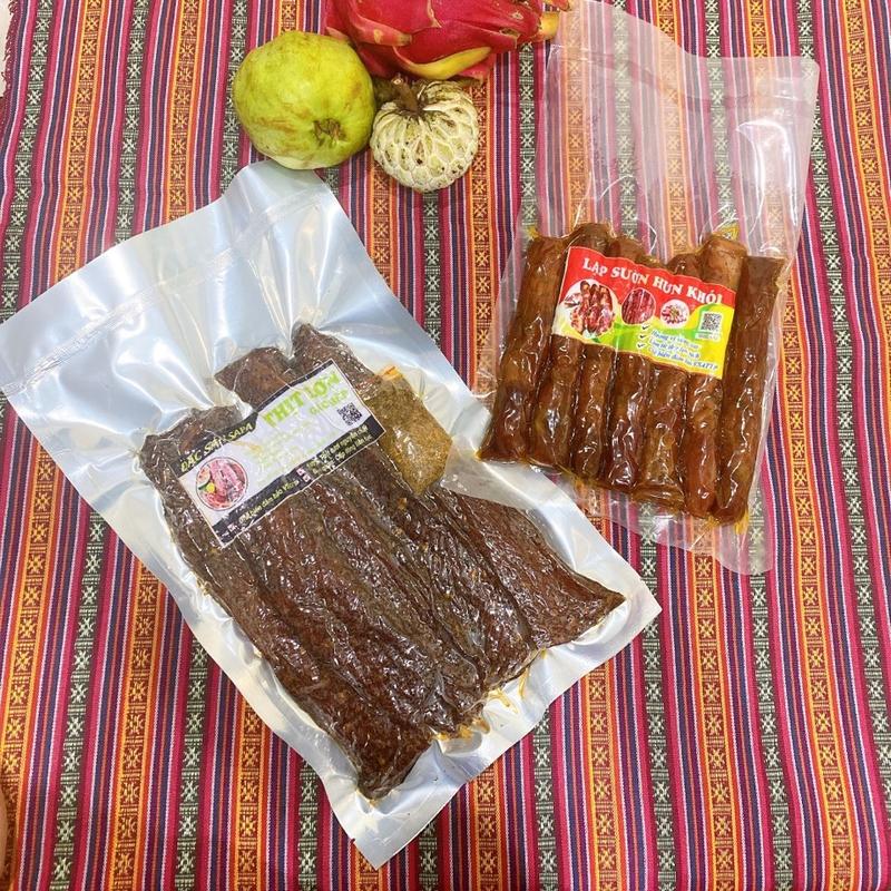 COMBO 500G THỊT LỢN GÁC BẾP VÀ 500G LẠP SƯỜN GÁC BẾP