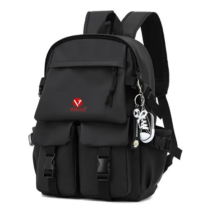 Balo Nam Nữ  Phong Cách Thời Trang style Hàn Quốc VITAS-VT284 (không tặng móc giày)  Backpack Đeo Vai Nhung 0