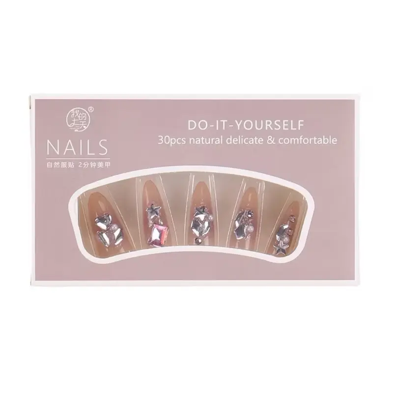 MÃ T104 CHERRY STORE nails đính đá cao cấp LÀM NAILS TẠI NHÀ 3
