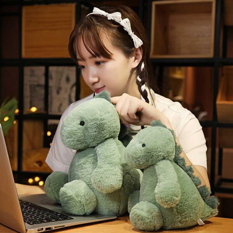 Đồ Chơi Nhồi Bông Hình Động Vật Dễ Thương, Gấu Bông, Chim Cánh Cụt, Khủng Long, Gấu Túi, Thỏ Koala, Búp Bê Thú Nhồi Bông, Gối Thoải Mái, Thích Hợp Cho Bé Gái, Có Kích Thước 25cm Và 35cm 8