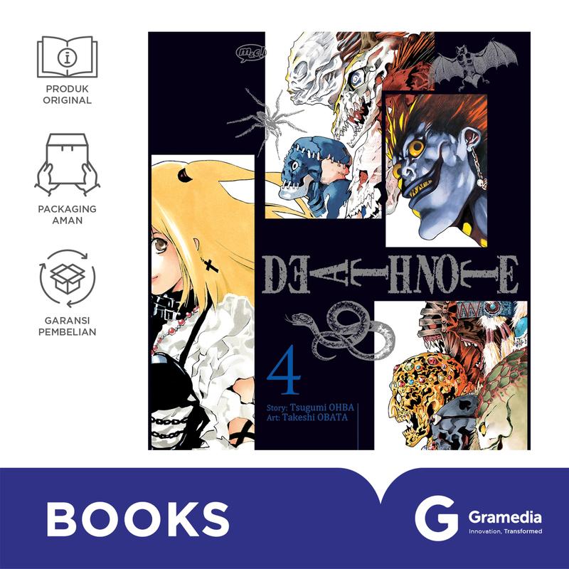 Death Note Vol 3 Komik Death Note New Edition Vol 4 (TSUGUMI OHBA/TAKESHI OBATA) - Shop ...