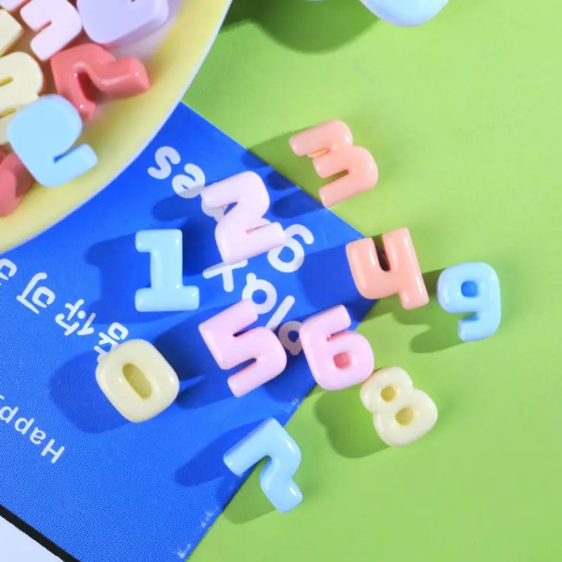 Charm Slime Resin, 20 Chiếc, Chữ Cái Tiếng Anh Hỗn Hợp, Phụ Kiện Thủ Công Tự Làm, Kẹp Tóc, Sổ Lưu Niệm, Trang Trí Ốp Điện Thoại, Hàng Mới Về 2