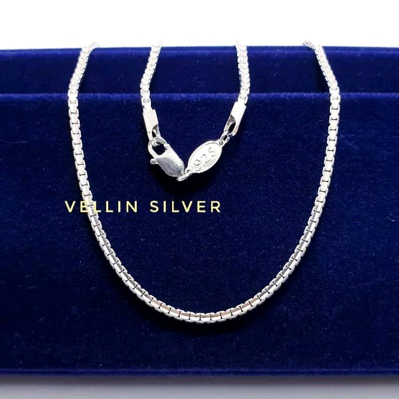 Kalung Perak itali Santa Silver 925 Asli 6