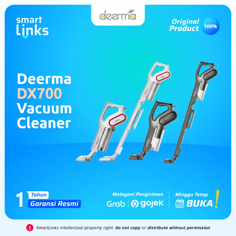 DEERMA Vacuum Cleaner Dx700 Dx700s 2in 1 Handheld Penyedot Debu Rumah