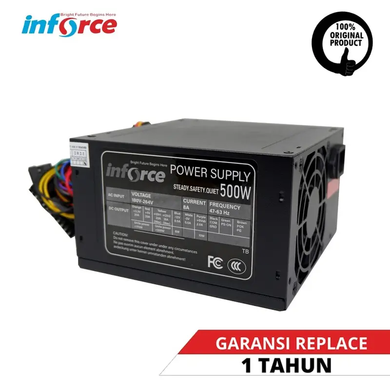 POWER SUPPLY POWER 500 WATT INFORCE PSU - PSU ONLY 4
