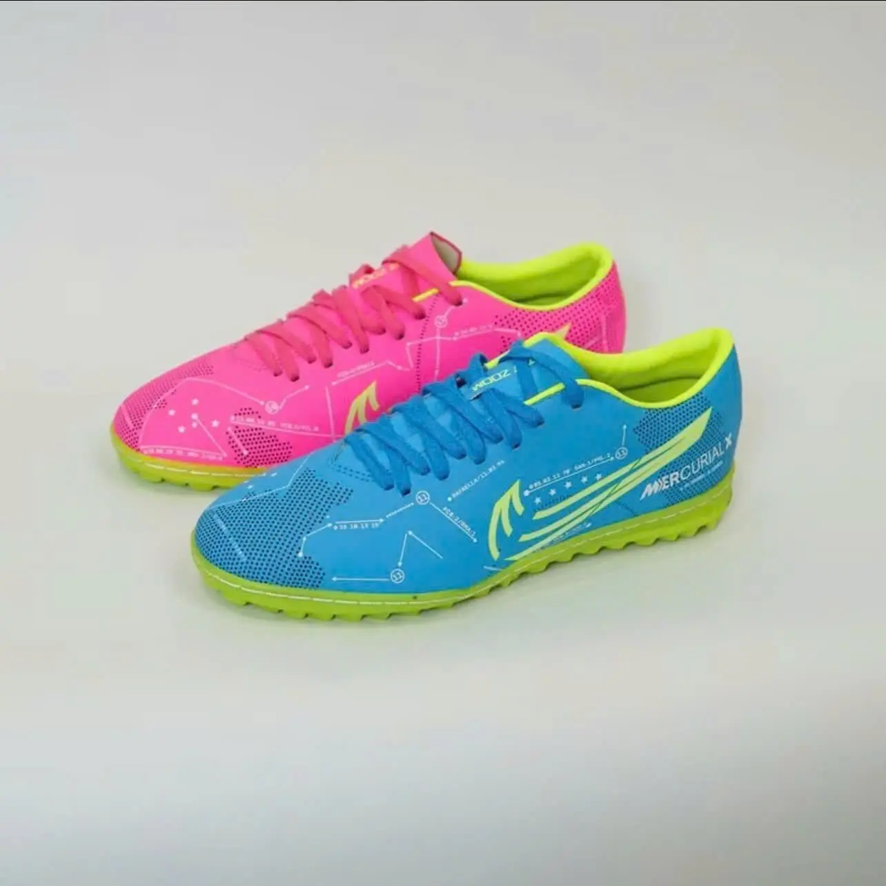 Giày Bóng Đá vic 6 VN đế đệm Airzoom , giảm chấn êm ái , khâu full đế ( tặng kèm tất ) Sneaker Cao Su Tập Thể Dục Sport