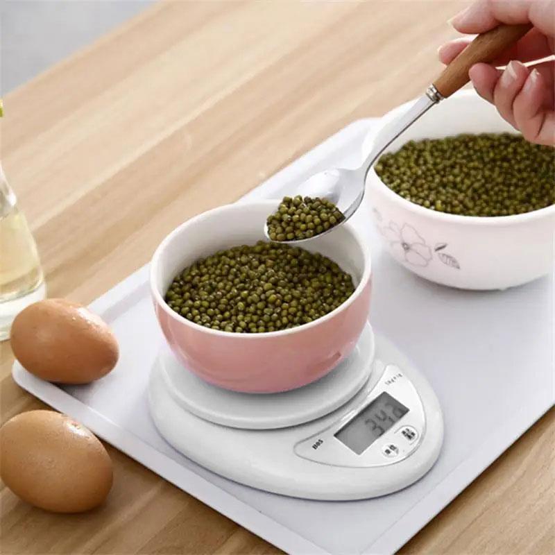 Cân Tiểu Ly Điện Tử Từ 1g-5kg Tặng Kèm Pin Độ Chính Xác Cao Tiện Lợi, Nhỏ Gọn 2