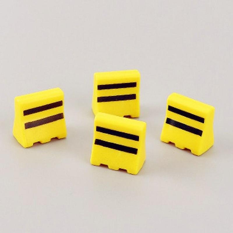 Product Introduction of Cute Pretend Play 1:12 Dollhouse Accessories DIY Road Guardrail Mini Road Construction Fence Isolation Fence Board Highway Construction Scene Model Micro Landscape Accesories 17