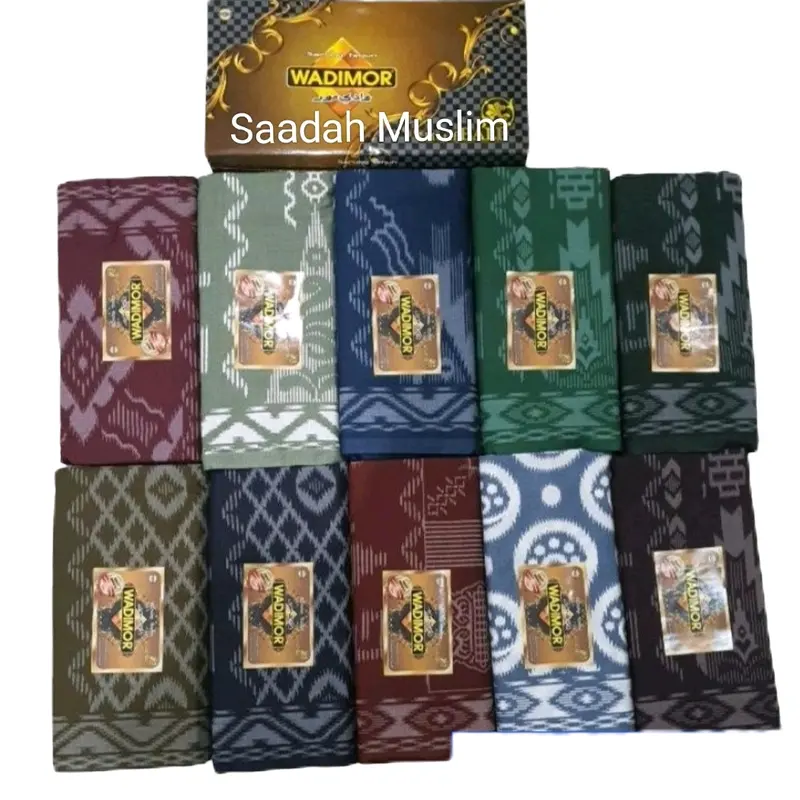 Sarung Wadimor Bali Motif Terbaru Full Kembang Sarung  Standar Dewasa 1