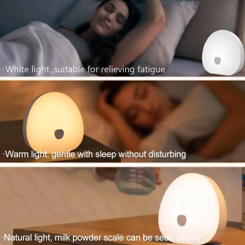 Portable LED Night Light, Rechargeable Touch Control Table Lamp, Portable Design Ambient Light for Bedroom, Living Room, Home Decor 5