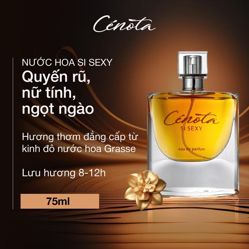 Nước Hoa Nữ Cenota Si Sexy Good Girl 75ml, Quyến rũ, Nữ tính, Ngọt ngào Women Cosmetic Perfume Tinh Dầu Xịt Thơm