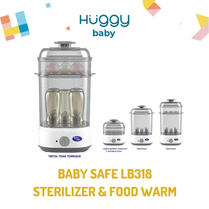 Baby Safe LB318 Sterilizer & Food Warm | Alat Steril Botol Makanan ...