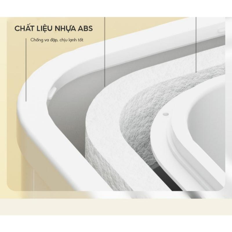 Product Introduction of [Giao hàng miễn phí] Máy làm đá mini nhanh 6 phút chất lượng cao, tủ lạnh mini gia đình 6