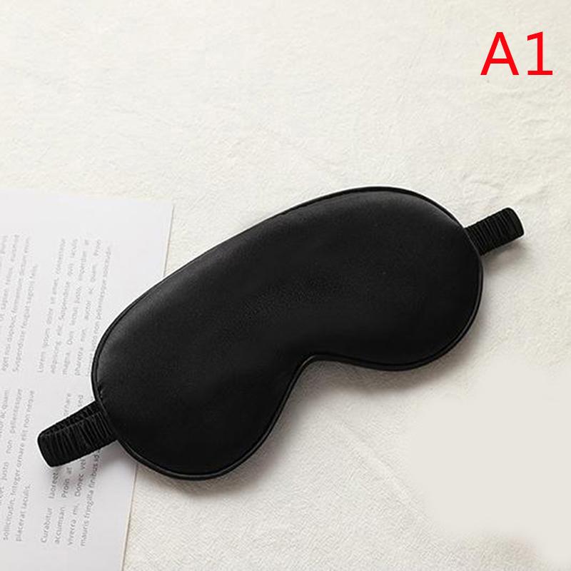 Product Introduction of Double-Side Pure Silk EyeShade Sleeping Eye Cover Eyepatch Health Sleep Shading 37