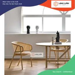 Ghế gỗ mây cao cấp dùng nhiều quán cafe máy lạnh